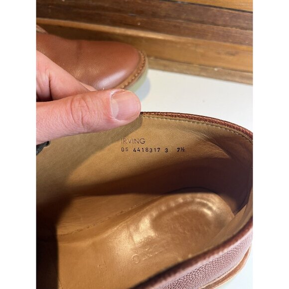 MSRP $615 Heschung Irving Chukka Boots Brown UK 7 1/2 Leather Boots Rubber Soles main image 14